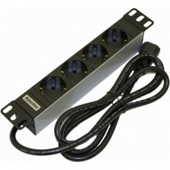 Блок розеток HYPERLINE SHE19-4SH-2EU Блок розеток HYPERLINE SHE19-4SH-2EU