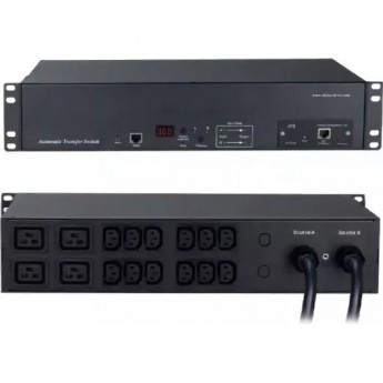 Блок розеток с функцией автоматического включения резервного питания HYPERLINE ATS-R-228H1622-Intelligent