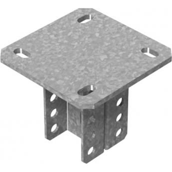 Двойное потолочное крепление для средних профилей HYPERLINE TMS-DCM-1-3,0-EZ 3,0 мм.