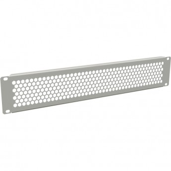 Фальш-панель перфорированная на 2U HYPERLINE BPD-2-RAL7035 Фальш-панель перфорированная на 2U HYPERLINE BPD-2-RAL7035