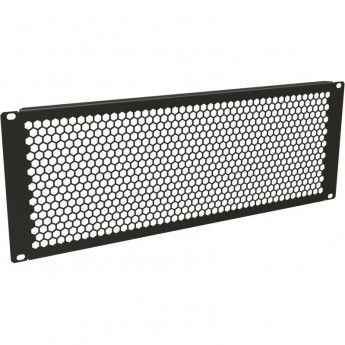 Фальш-панель перфорированная на 4U HYPERLINE BPD-4-RAL9005 Фальш-панель перфорированная на 4U HYPERLINE BPD-4-RAL9005