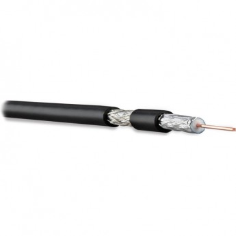 Кабель коаксиальный RG-6 HYPERLINE COAX-RG6-100