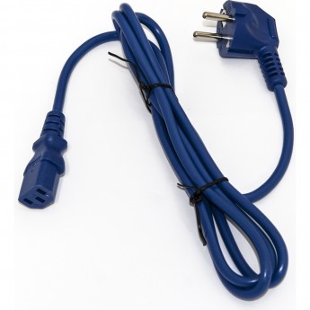 Кабель питания компьютера HYPERLINE PWC-IEC13-SHM-3.0-BL