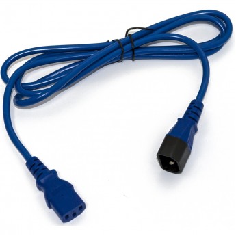 Кабель питания монитор-компьютер HYPERLINE PWC-IEC13-IEC14-3.0-BL