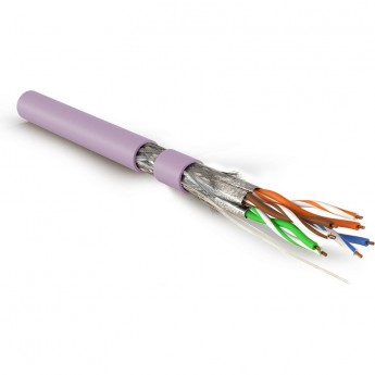 Кабель витая пара, экранированная S/FTP HYPERLINE SFTP4-C7-S23-IN-LSZH-PK-500