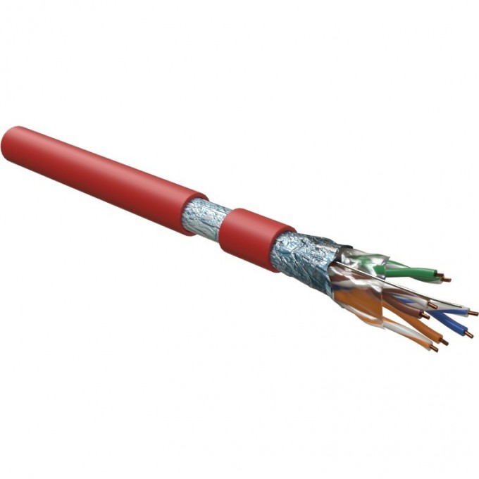 Кабель витая пара F/UTP HYPERLINE FUTP4-C5E-S24-IN-LSZH-RD-305 444613