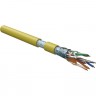 Кабель витая пара F/UTP HYPERLINE FUTP4-C5E-S24-IN-LSZH-YL-305 444615