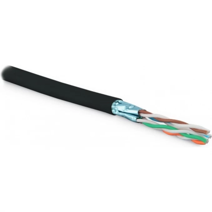 Кабель витая пара U/FTP HYPERLINE UFTP4-C6-S23-OUT-LSZH-BK-500 227934 Кабель витая пара U/FTP HYPERLINE UFTP4-C6-S23-OUT-LSZH-BK-500 227934