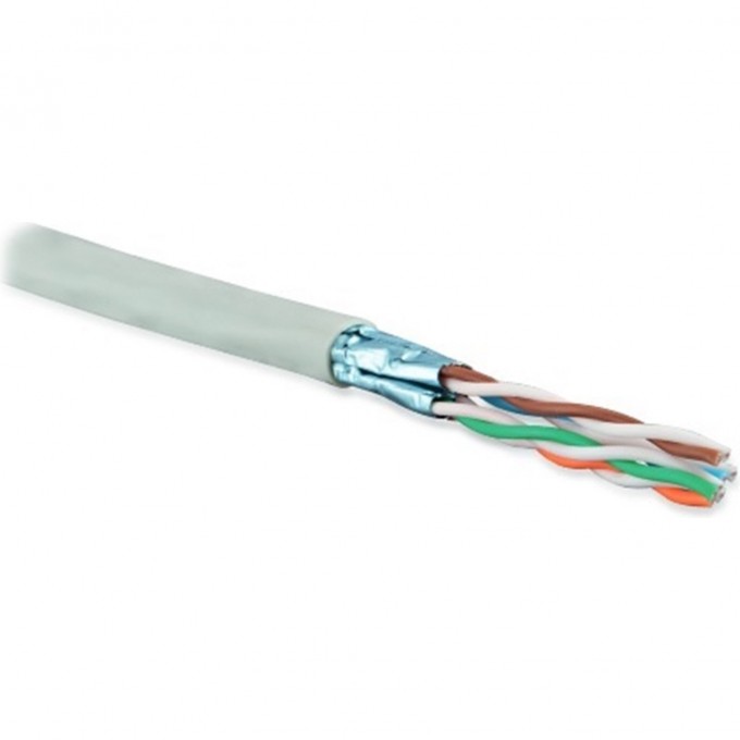 Кабель витая пара U/FTP HYPERLINE UFTP4-C6A-S23-IN-PVC-GY-500 236304