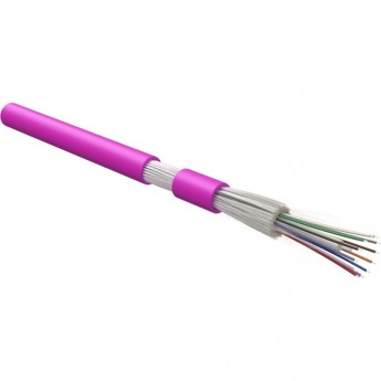 Кабель волоконно-оптический 1м HYPERLINE FO-DT-IN-504-12-HFLTx-MG