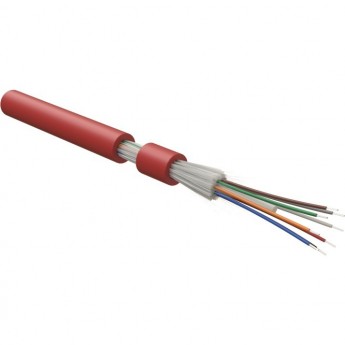 Кабель волоконно-оптический 1м HYPERLINE FO-DT-IN-504-2-FRHFLTx-MG