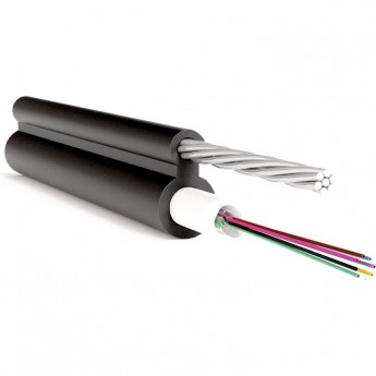 Кабель волоконно-оптический 1м HYPERLINE FO-SST-OUT-503-8-PE-BK