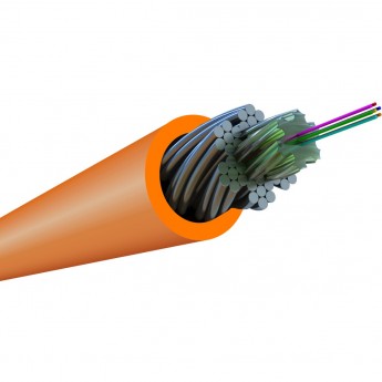 Кабель волоконно-оптический HYPERLINE FO-AWS1-IN-50-4-LSZH-OR