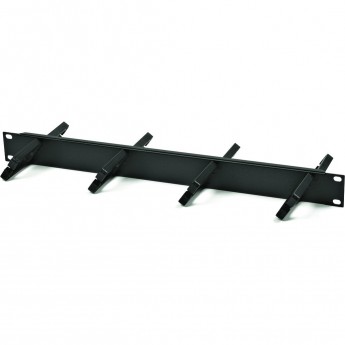 Кабельный организатор с пластиковыми кольцами HYPERLINE CM-1U-PL-DBL