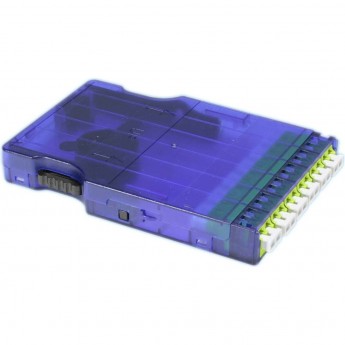 Корпус кассеты для оптических претерминированных решений HYPERLINE PPTR-CSS-1-6xDLC-SM/GN-BL
