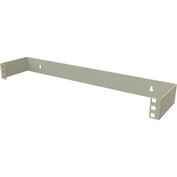 Кронштейн настенный для 19" оборудования HYPERLINE BW19-1U-110F-RAL7035