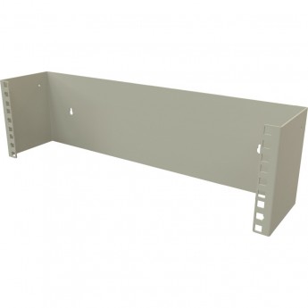 Кронштейн настенный для 19" оборудования HYPERLINE BW19-3U-110F-RAL7035