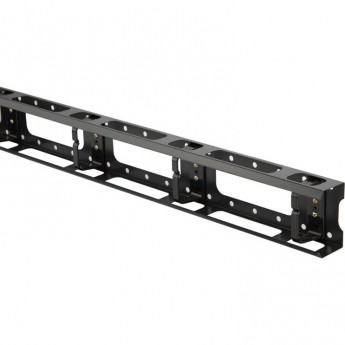 Металлический вертикальный кабельный организатор с крышкой HYPERLINE CMV-32U-ML