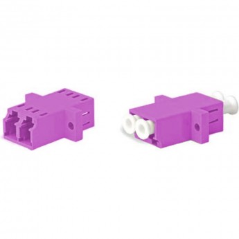 Оптический проходной адаптер LC-LC HYPERLINE FA-P11Z-DLC/DLC-N/WH-MG