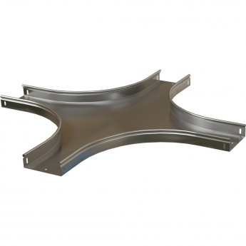 Ответвитель X-образный горизонтальный плавный HYPERLINE RST-CXS-50-50-0,8-R100-SZ