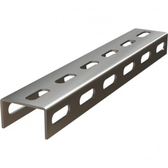П-образный перфорированный средний профиль HYPERLINE TMS-NPS-1-50-30-200-2,5-SZ 50x30x200-2,5 мм