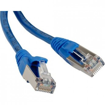 Патч-корд F/UTP HYPERLINE PC-LPM-STP-RJ45-RJ45-C5e-3M-LSZH-BL