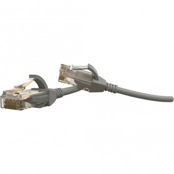 Патч-корд HYPERLINE PC-LPT-UTP-RJ45-RJ45-C6a-5M-LSZH-GY