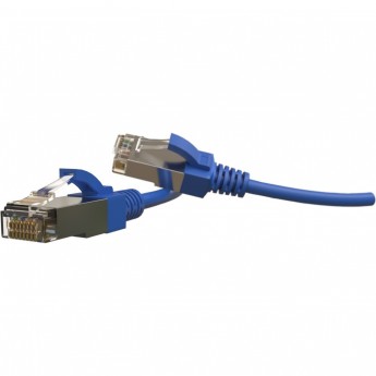 Патч-корд S/FTP HYPERLINE PC-LPT-SFTP-RJ45-RJ45-C6-1.5M-LSZH-BL