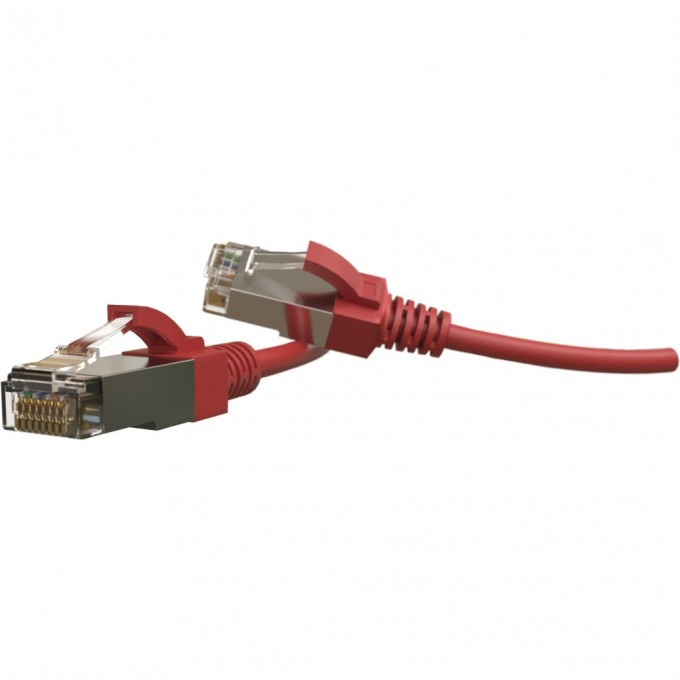 Патч-корд S/FTP HYPERLINE PC-LPT-SFTP-RJ45-RJ45-C6-1.5M-LSZH-RD 445770