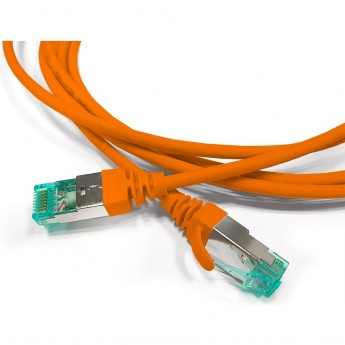 Патч-корд S/FTP HYPERLINE PC-LPT-SFTP-RJ45-RJ45-C6a-1.5M-LSZH-OR