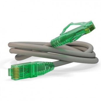 Патч-корд U/UTP HYPERLINE PC-LPM-UTP-RJ45-RJ45-C6a-2M-LSZH-GY