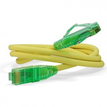 Патч-корд U/UTP HYPERLINE PC-LPM-UTP-RJ45-RJ45-C6a-2M-LSZH-YL