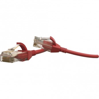 Патч-корд U/UTP HYPERLINE PC-LPT-UTP-RJ45-RJ45-C6-1.5M-LSZH-RD