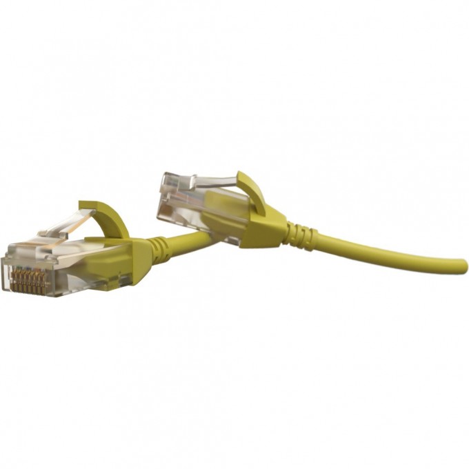 Патч-корд U/UTP HYPERLINE PC-LPT-UTP-RJ45-RJ45-C6-1.5M-LSZH-YL 445741