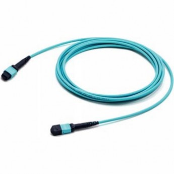 Патч-корд волоконно-оптический HYPERLINE FHD-MC3-503-MPOF12/PS-MPOF12/PS-B-1M-LSZH-AQ