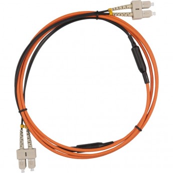 Патч-корд волоконно-оптический (шнур) HYPERLINE FC-AWS1/D-50-SC/PR-SC/PR-H-2M-LSZH-OR