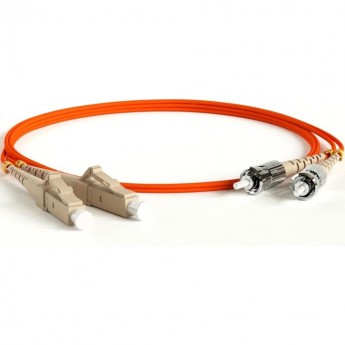 Патч-корд волоконно-оптический (шнур) HYPERLINE FC-D2-50-LC/PR-ST/PR-H-5M-LSZH-OR
