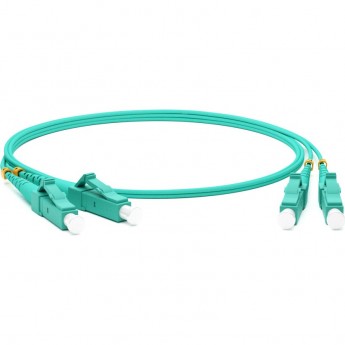 Патч-корд волоконно-оптический (шнур) Hyperline FC-D2-503-LC/PR-LC/PR-H-2.5M-LSZH-AQ