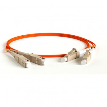 Патч-корд волоконно-оптический (шнур) HYPERLINE FC-D2-62-LC/PR-LC/PR-H-20M-LSZH-OR