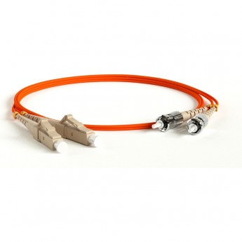 Патч-корд волоконно-оптический (шнур) HYPERLINE FC-D2-62-LC/PR-ST/PR-H-50M-LSZH-OR