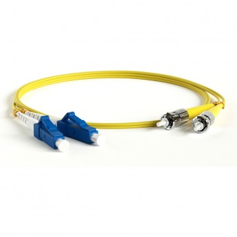 Патч-корд волоконно-оптический (шнур) HYPERLINE FC-D2-9-LC/UR-ST/UR-H-3M-LSZH-YL
