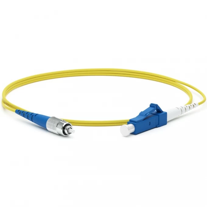 Патч-корд волоконно-оптический (шнур) HYPERLINE FC-S2-9-FC/UR-LC/UR-H-20M-LSZH-YL 240137 Патч-корд волоконно-оптический (шнур) HYPERLINE FC-S2-9-FC/UR-LC/UR-H-20M-LSZH-YL 240137