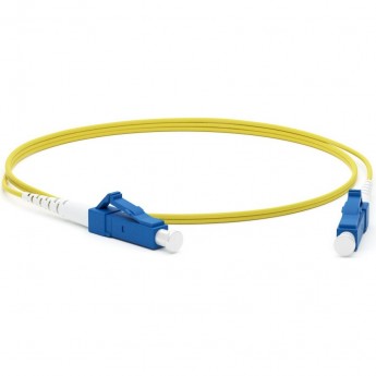 Патч-корд волоконно-оптический (шнур) HYPERLINE FC-S2-9-LC/UR-LC/UR-H-1M-LSZH-YL