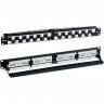 Патч-панель 19" HYPERLINE PP2A-19-24S-8P8C-C6-110 37957