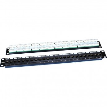 Патч-панель 19" HYPERLINE PP3-19-24-8P8C-C5E-110D