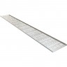 Перфорированный вертикальный кабельный организатор-лоток HYPERLINE CDV-150x9-42U-RAL7035 452058