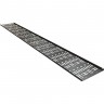 Перфорированный вертикальный кабельный организатор-лоток HYPERLINE CDV-150x9-42U-RAL9005 443440