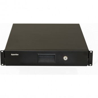Полка (ящик) для документов с замком HYPERLINE TDR3-2U-360-RAL9004 Полка (ящик) для документов с замком HYPERLINE TDR3-2U-360-RAL9004