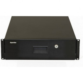 Полка (ящик) для документов с замком HYPERLINE TDR3-3U-460-RAL9004 Полка (ящик) для документов с замком HYPERLINE TDR3-3U-460-RAL9004