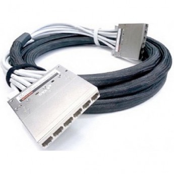 Претерминированная медная кабельная сборка с кассетами HYPERLINE PPTR-CT-CSS/C6S-D-CSS/C6S-LSZH-9M-GY
